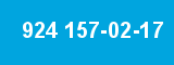 924 157-02-17 924 157-02-17
